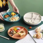 3-Compartment_Divided_Dinner_Plate_Reusable_Microwave_Safe_PP_-_-4116159 3 Compartment Divided Dinner Plate Reusable Microwave Safe PP