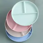 3-Compartment_Divided_Dinner_Plate_Reusable_Microwave_Safe_PP_-_-4116163 3 Compartment Divided Dinner Plate Reusable Microwave Safe PP