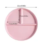 3-Compartment_Divided_Dinner_Plate_Reusable_Microwave_Safe_PP_-_-4116166 3 Compartment Divided Dinner Plate Reusable Microwave Safe PP