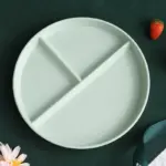 3-Compartment_Divided_Dinner_Plate_Reusable_Microwave_Safe_PP_-_-4116176 3 Compartment Divided Dinner Plate Reusable Microwave Safe PP