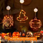 3 Pack Halloween Window Light with Suction Cup Hanging Holes tag1