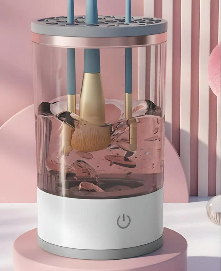 3-in-1 Automatic Makeup Brush Cleaning And Drying Stand -  - #tag1#