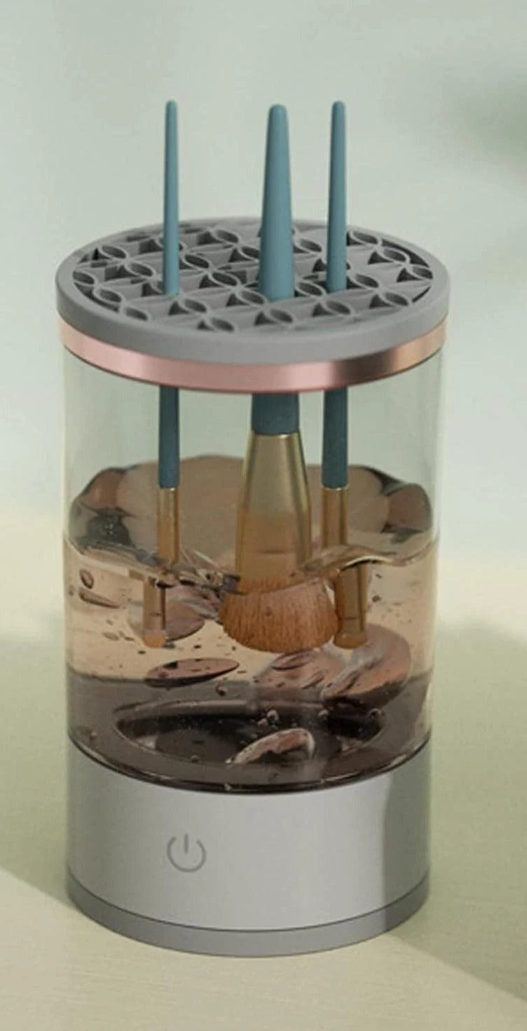 3-in-1 Automatic Makeup Brush Cleaning And Drying Stand -  - #tag1#