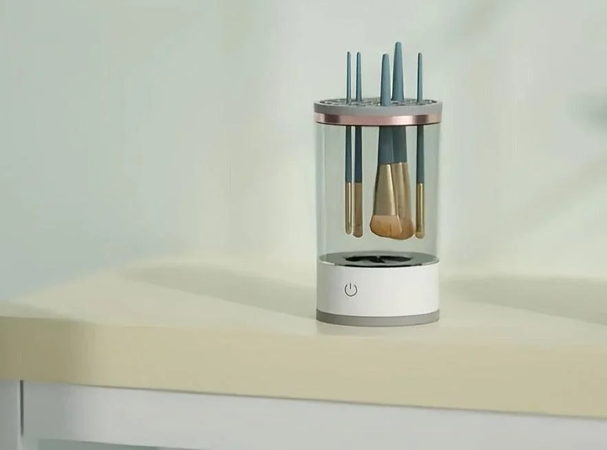 3-in-1 Automatic Makeup Brush Cleaning And Drying Stand -  - #tag1#