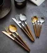 30_Pcs_Cutlery_Set_Dinnerware_304_Stainless_Steel_Wooden_Handle_-_-_tag1_-4117820 30 Pcs Cutlery Set Dinnerware 304 Stainless Steel Wooden Handle tag1