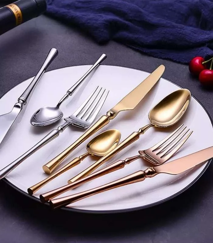 30 Pcs Cutlery Set Stainless Steel Mirror Polished Set for 6 -  - #tag1#