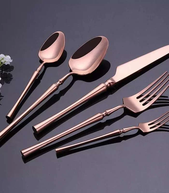30 Pcs Cutlery Set Stainless Steel Mirror Polished Set for 6 -  - #tag1#