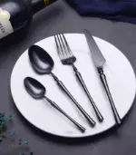 30_Pcs_Cutlery_Set_Stainless_Steel_Mirror_Polished_Set_for_6_Black_-_-_tag1_-4117850 30 Pcs Cutlery Set Stainless Steel Mirror Polished Set for 6 Black tag1