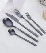 30_Pcs_Set_Cutlery_Boston_Contemporary_18-10_Matt_Stainless_Steel_Set_for_6_-_-_tag1_-4117903 30 Pcs Set Cutlery Boston Contemporary 18 10 Matt Stainless Steel Set for 6 tag1