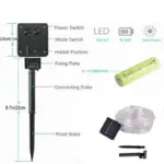 32 22M Outdoor Solar Rope String Lights 8 Modes Led Koperdraad Fairy Light Waterdichte Buis Lamp e4b29573 9dc6 4aa4 8003 1747e5782b98