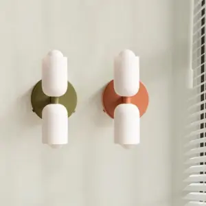 Homeko Double Head Led Bedside Indoor Wall Sconce