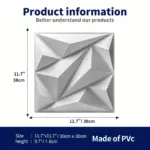 33pcs_3D_Wall_Tile_Sticker_Easy_To_Stick_And_Peel_Surface_Wallpaper_PVC_3D_Matt_White_Self-Adhesive_Waterproof_Wall_Sticker_-_-_tag1_-4120300 33pcs 3D Wall Tile Sticker Easy To Stick And Peel Surface Wallpaper PVC 3D Matt White Self Adhesive Waterproof Wall Sticker tag1