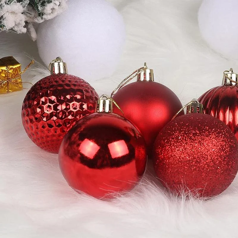 34pcs Christmas Tree Balls Ornaments -  - #tag1#