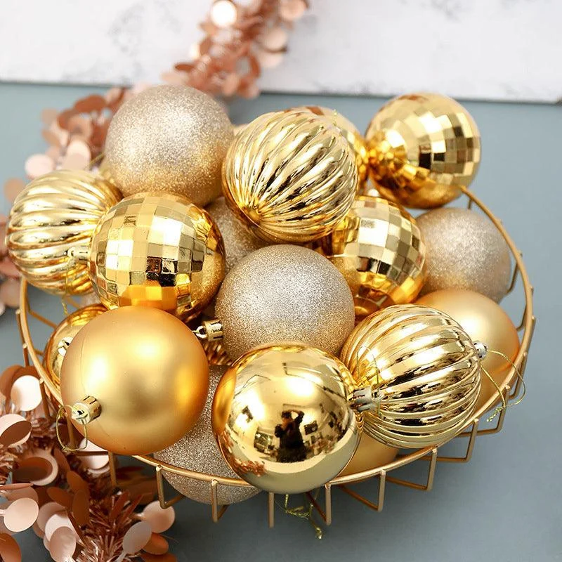34pcs Christmas Tree Balls Ornaments -  - #tag1#
