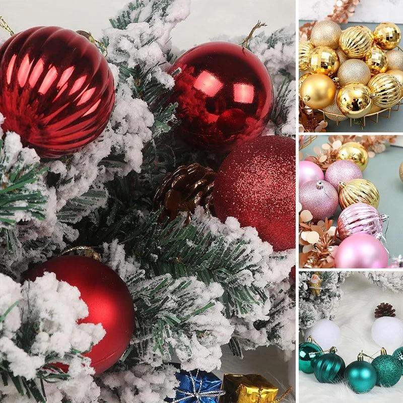 34pcs Christmas Tree Balls Ornaments -  - #tag1#