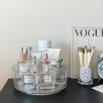 360 Degree Rotating Cosmetic Storage Box Acrylic Transparent Ins Desktop Finishing Perfume Tray Skin Care Product 0f6ed41f 28fe 4231 b1c9 778d387ef262