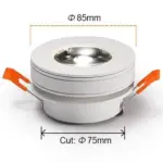 360 degree Ultrathin Downlight Ceiling Recessed Lighting tag1