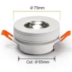 360 degree Ultrathin Downlight Ceiling Recessed Lighting tag1