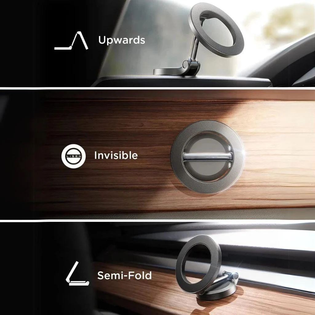 360° Adjustable Magnetic Phone Holder for Car -  - #tag1#