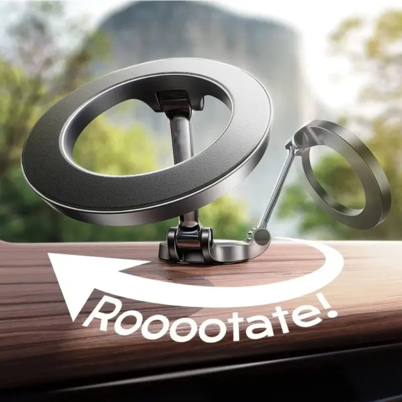 360 Adjustable Magnetic Phone Holder for Car tag1