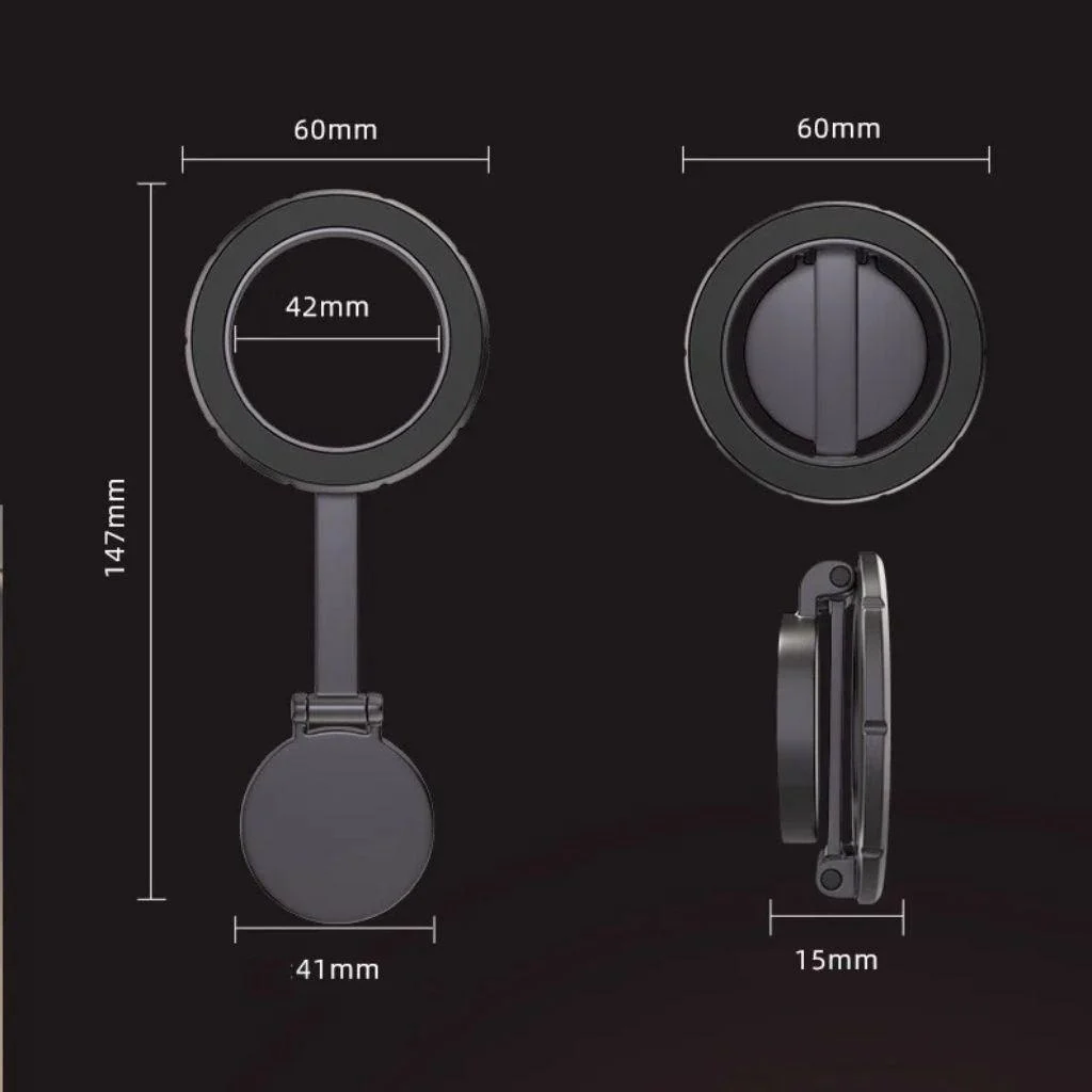 360° Adjustable Magnetic Phone Holder for Car -  - #tag1#