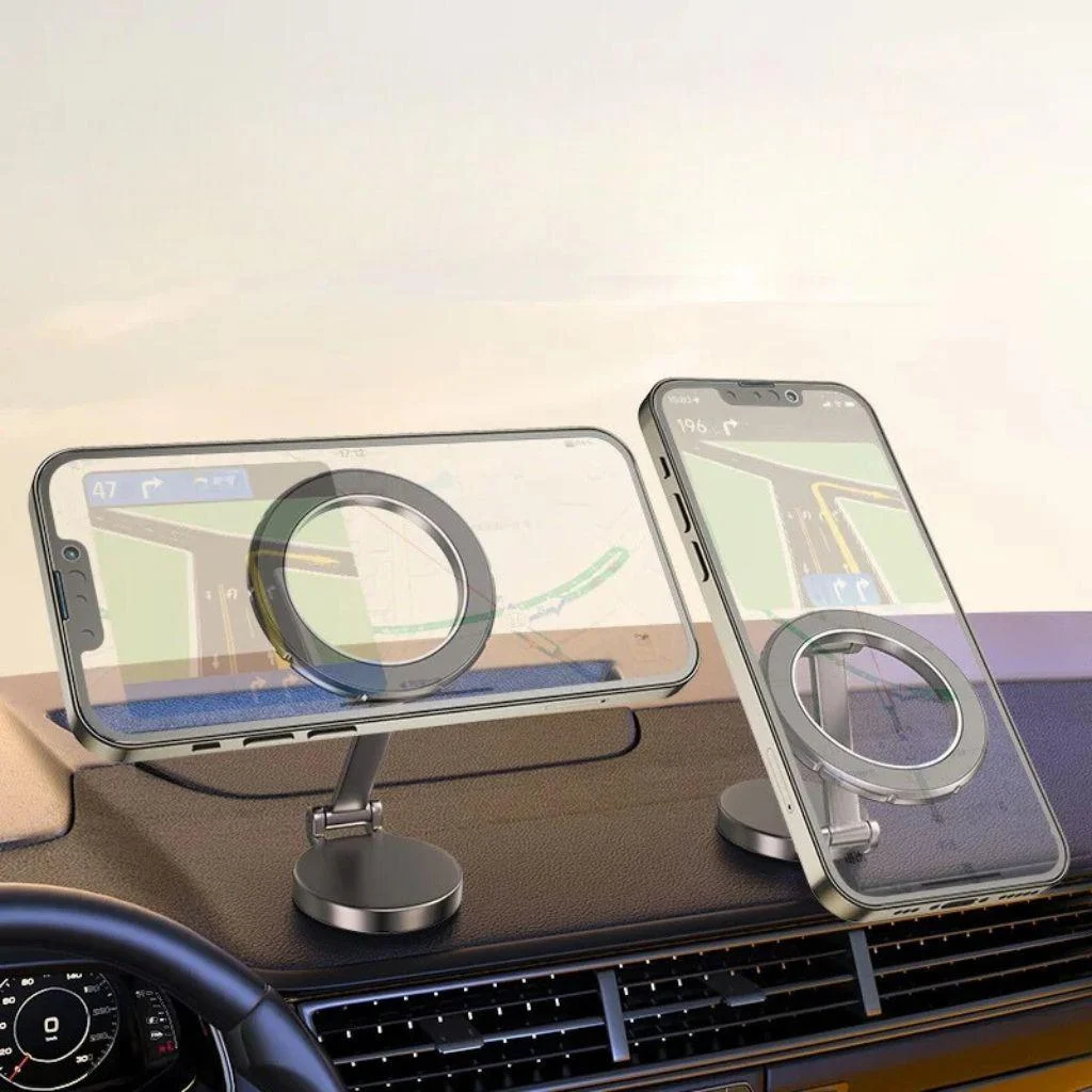 360° Adjustable Magnetic Phone Holder for Car -  - #tag1#