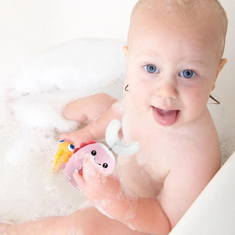 360 Degree Electric U-Shaped Toothbrush -  - #tag1#