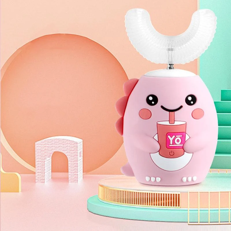 360 Degree Electric U-Shaped Toothbrush -  - #tag1#