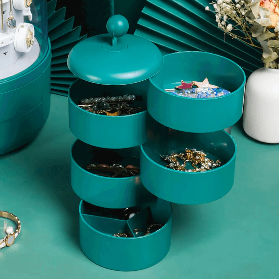 360 Rotating Design Jewelry Organizer -