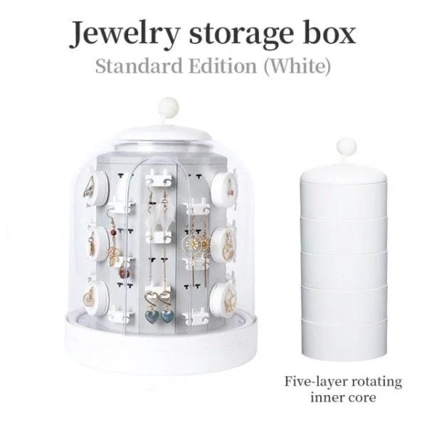 360 Rotating Design Jewelry Organizer -