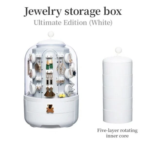 360 Rotating Design Jewelry Organizer -