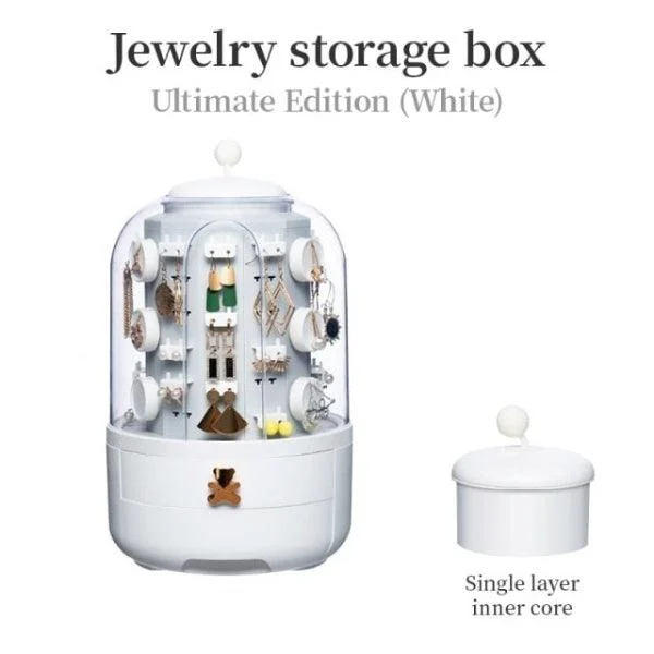 360 Rotating Design Jewelry Organizer -