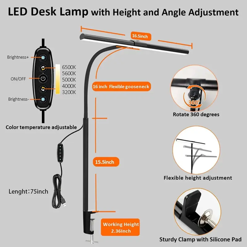 360 Rotation desk lights tag1