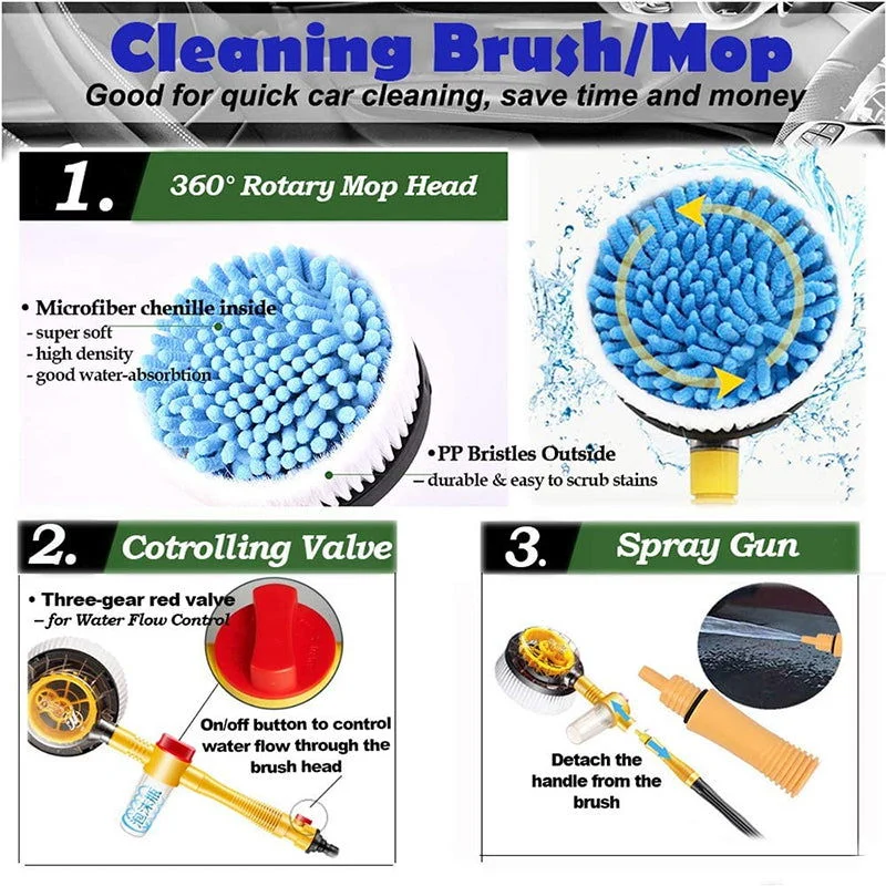 360°  Spin Car Mop -  - #tag1#
