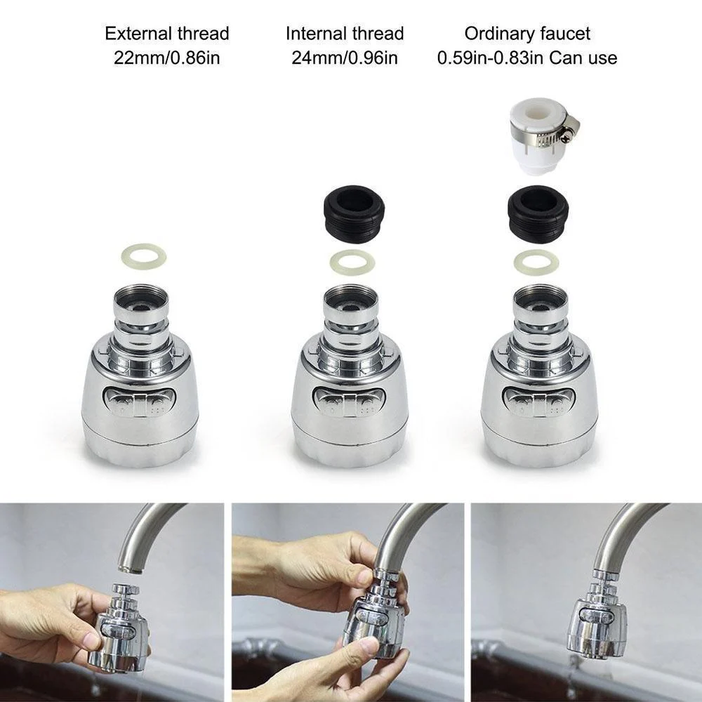 360° Swivel Water Saving Tap -  - #tag1#