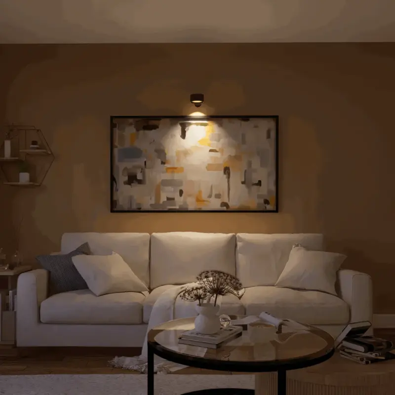 360 Touch Control LED Wall Light wireless USB rechargeable tag1