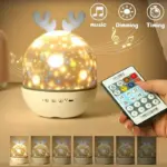 3CnGNachtlampjes Slaapkamer Sterrenhemel Projector Bluetooth Speaker Hert Usb Tafel Bureaulamp Beddecor Voor Kinderen Baby Verjaardagscadeau 700x 6134f9a7 17ec 4a79 bbaf f3a48ef88692