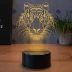 3D Leeuw Led Nachtlampje 7 Kleuren Veranderen Optische Illusie Usb Tafellamp Bureaulamp Kinderen Kids Kerst Verjaardagscadeau d7fa67b0 3fd5 4277 8a0e 0e9eb7811661
