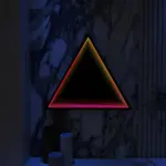 3D Triangle Infinity Spiegel Licht Wandleuchte LED RGB Musiksteuerung xlumina