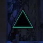 3D Triangle Infinity Spiegel Licht Wandleuchte LED RGB Musiksteuerung xlumina14