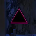 3D Triangle Infinity Spiegel Licht Wandleuchte LED RGB Musiksteuerung xlumina15
