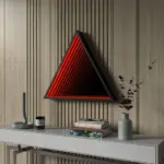 3D Triangle Infinity Spiegel Licht Wandleuchte LED RGB Musiksteuerung xlumina25