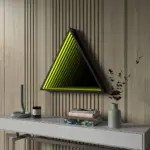 3D Triangle Infinity Spiegel Licht Wandleuchte LED RGB Musiksteuerung xlumina27