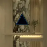 3D Triangle Infinity Spiegel Licht Wandleuchte LED RGB Musiksteuerung xlumina35