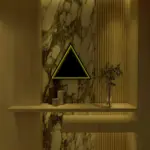 3D Triangle Infinity Spiegel Licht Wandleuchte LED RGB Musiksteuerung xlumina38