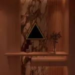 3D Triangle Infinity Spiegel Licht Wandleuchte LED RGB Musiksteuerung xlumina41