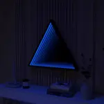 3D Triangle Infinity Spiegel Licht Wandleuchte LED RGB Musiksteuerung xlumina5