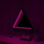 3D Triangle Infinity Spiegel Licht Wandleuchte LED RGB Musiksteuerung xlumina7