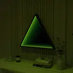 3D Triangle Infinity Spiegel Licht Wandleuchte LED RGB Musiksteuerung xlumina9
