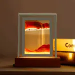 3DFlow Night Light Creative Frame Quicksand Art Decoration tag1